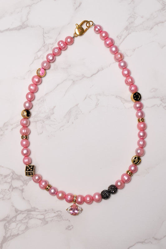 LOVE Pearl Necklace
