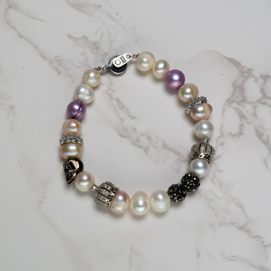 THE CROWN PEARL BRACELET