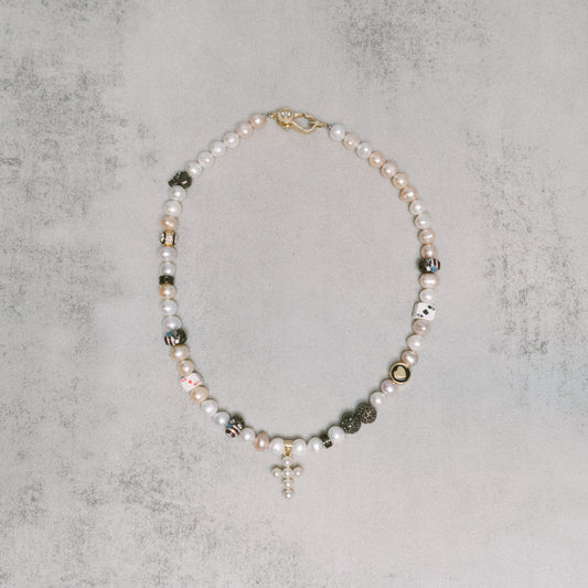 H.O.P.E. Pearl Necklace